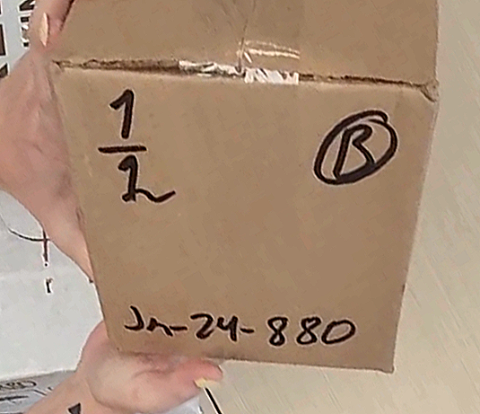 Example of box 1/2